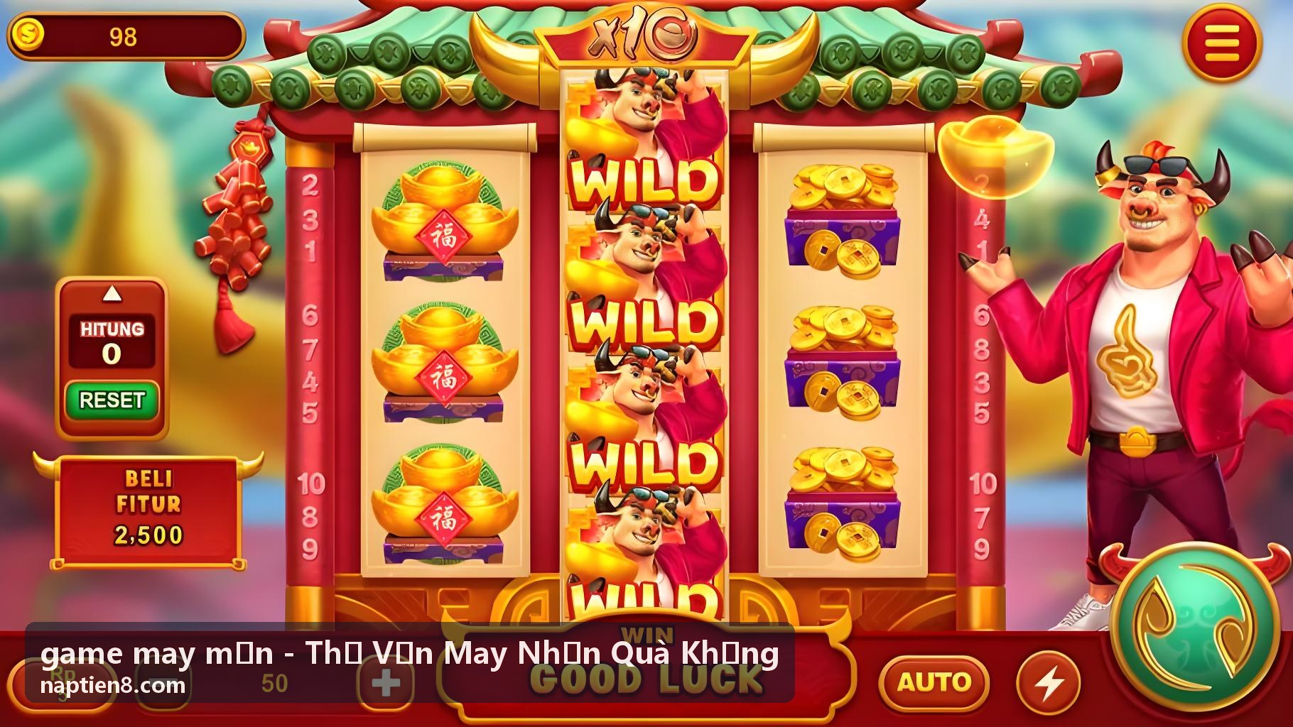 Vòng Quay Thần Tài - game may mắn thử vận may nhận quà khủng